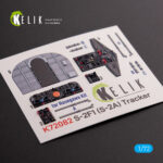 S-2A Tracker  interior 3D decals for Hasegawa kit (1/72)