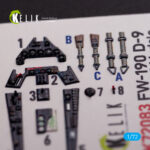 Fw 190 D-9  interior 3D decals for IBG Models kit (1/72) - Image 3