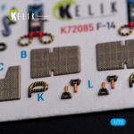 F-14A  Tomcat -  interior 3D decals for Hasegawa kit (1/72) - Image 5