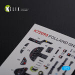 Folland Gnat T.1 interior 3D decals for Airfix  kit (1/72) - Image 5