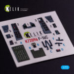 F-16C - interior 3D decals for Hasegawa kit (1/72)