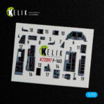 F-16D  interior 3D decals for Revell kit (1/72) - Image 3