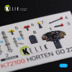 Horten Go 229 interior 3D decals for Revell kit (1/72) - Image 2