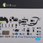 BF109 G-6 interior 3D decals for Tamiya kit (1/72) - Image 5
