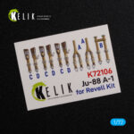 Ju-88 A-1 interior 3D decals for Revell kit (1/72) - Image 2