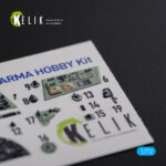 Hurricane Mk IIC  interior  3D decals for Arma Hobby  kit (1/72) - Image 4