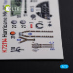 Hurricane Mk IIC  interior  3D decals for Arma Hobby  kit (1/72) - Image 5