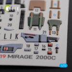 Mirage 2000C interior  3D decals forModelSvit  kit (1/72) - Image 3