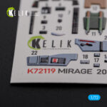 Mirage 2000C interior  3D decals forModelSvit  kit (1/72) - Image 4