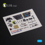 BF109-F2/F4 interior 3D decals for Fine Molds kit (1/72)