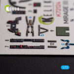 MIRAGE III CJ - interior  3D decals for SpecialHobby  kit (1/72) - Image 3