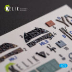 Gloster Gladiator Mk.I/II - interior 3D decals for Airfix kit (1/72) - Image 2