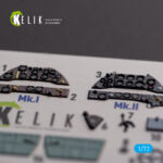 Gloster Gladiator Mk.I/II - interior 3D decals for Airfix kit (1/72) - Image 3