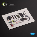 Super Etendard - interior 3D decals for Academy kit (1/72)