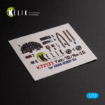 Yak-1B  - interior 3D decals for Arma Hobby kit (1/72)