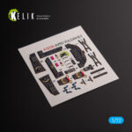 AVRO VULCAN B.2 Front cockpit - interior  3D decals for Airfix  kit (1/72)