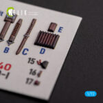 Ki-100-I -  interior 3D decals for FineMolds kit (1/72) - Image 3