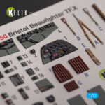 Bristol Beauhfighter TF.X - interior 3D decals for Airfix kit (1/72) - Image 2