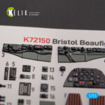 Bristol Beauhfighter TF.X - interior 3D decals for Airfix kit (1/72) - Image 3