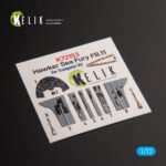 Hawker Sea Fury FB.11 - interior 3D decals for Trumpeter kit (1/72)