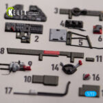 P-40K - interior 3D decals for Special Hobby kit (1/72) - Image 3