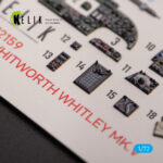 ARMSTRONG WHITWORTH WHITLEY MK.V - interior 3D decals for Airfix kit (1/72) - Image 4