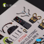 English Electric Canberra PR.9 - interior 3D decals for Airfix kit (1/72) - Image 2