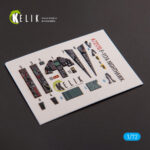 F-117A NIGHTHAWK - interior 3D decals for Hasegawa kit (1/72)