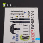 FW-189C/V-6 - interior 3D decals for ICM kit (1/72) - Image 3