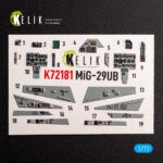 MiG-29UB - interior 3D decals for IBG models kit (1/72) - Image 3