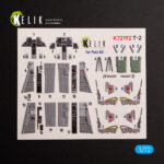 T-2 Advanced Trainer - interior 3D decals for Platz kit (1/72)
