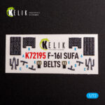 F-16I - interior 3D decals for Hasegawa kit (1/72) - Image 3