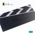 Asphalt road race track  Base - Acrylic 3 mm (180 x 357 mm)  (1/24)