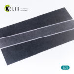 Asphalt road 24 Hours of Le Mans type 3 Base - Acrylic 3 mm (180 x 357 mm)  (1/24)