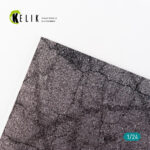 Cracked asphalt Base - Acrylic 3 mm (180 x 357 mm) (210 g) (1/24) - Image 3