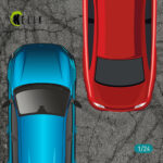 Cracked asphalt Base - Acrylic 3 mm (180 x 357 mm) (210 g) (1/24) - Image 5
