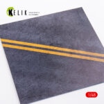 Asphalt Road for drones or any - Acrylic 3 mm (240 x 240 mm) (1/48)