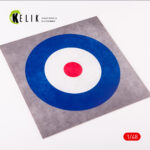 United Kingdom Roundel - Acrylic 3 mm (240 x 240 mm) (190g) (1/72 - 1/48)