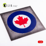 Canada Roundel - Acrylic 3 mm (240 x 240 mm) (190g) (1/72 - 1/48) - Image 2