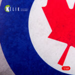 Canada Roundel - Acrylic 3 mm (240 x 240 mm) (190g) (1/72 - 1/48) - Image 4