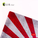 Japan Naval Flag - Base - Acrylic 3 mm (410 x 270 mm) (410 g) (1/72 - 1/32) - Image 3