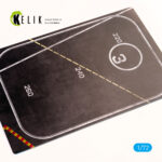 HMS Victoriuos front Lift 1960s Base - Acrylic 3 mm (280 x 180 mm) (170 g) (1/72)