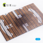 CV-45 LPH-8 Valley Forge type 1 - Base - Acrylic 3 mm (280 x 180 mm) (170 g) (1/72)