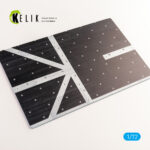 JMSDF Hyuga (DDH 181) Deck - Base - Acrylic 3 mm (280 x 180 mm) (170 g) (1/72) - Image 2