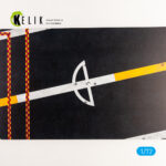 CVS-18 USS WASP 1964 - 1970 Type 1- Base - Acrylic 3 mm (280 x 180 mm) (170 g) (1/72) - Image 2