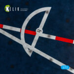 CVS-18 USS WASP 1964 - 1970 Type 2- Base - Acrylic 3 mm (280 x 180 mm) (170 g) (1/72) - Image 3