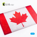 Canada Flag - Base - Acrylic 3 mm (280 x 180 mm) (170 g) (1/72) - Image 2