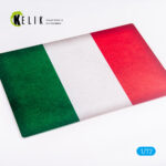 Italy Flag - Base - Acrylic 3 mm (280 x 180 mm) (170 g) (1/72) - Image 2
