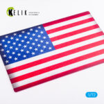 USA Flag - Base - Acrylic 3 mm (280 x 180 mm) (170 g) (1/72) - Image 2