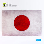 Japan Flag - Base - Acrylic 3 mm (280 x 180 mm) (170 g) (1/72)